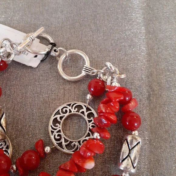 1/2 Price Marked Vintage Premeir Designs Bracelet Firecraker 1980's - Picture 13 of 16